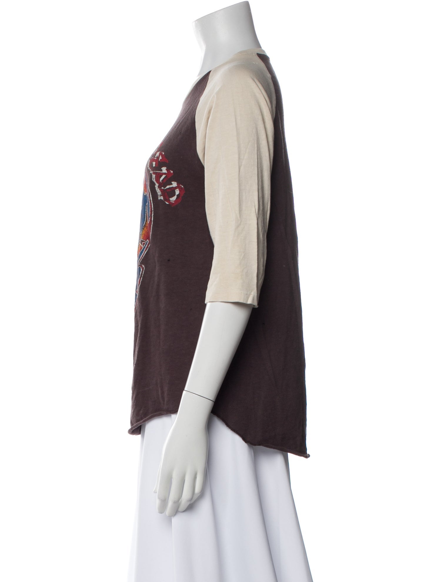 MadeWorn Graphic Print Crew Neck T-Shirt