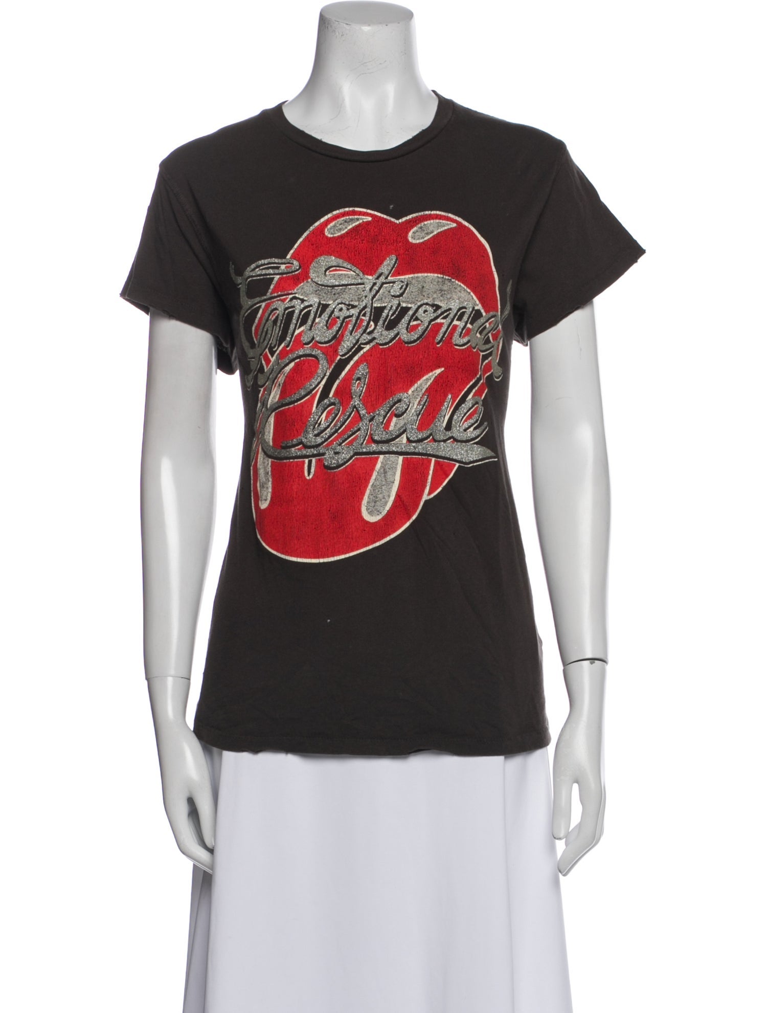 MadeWorn Graphic Print Crew Neck T-Shirt