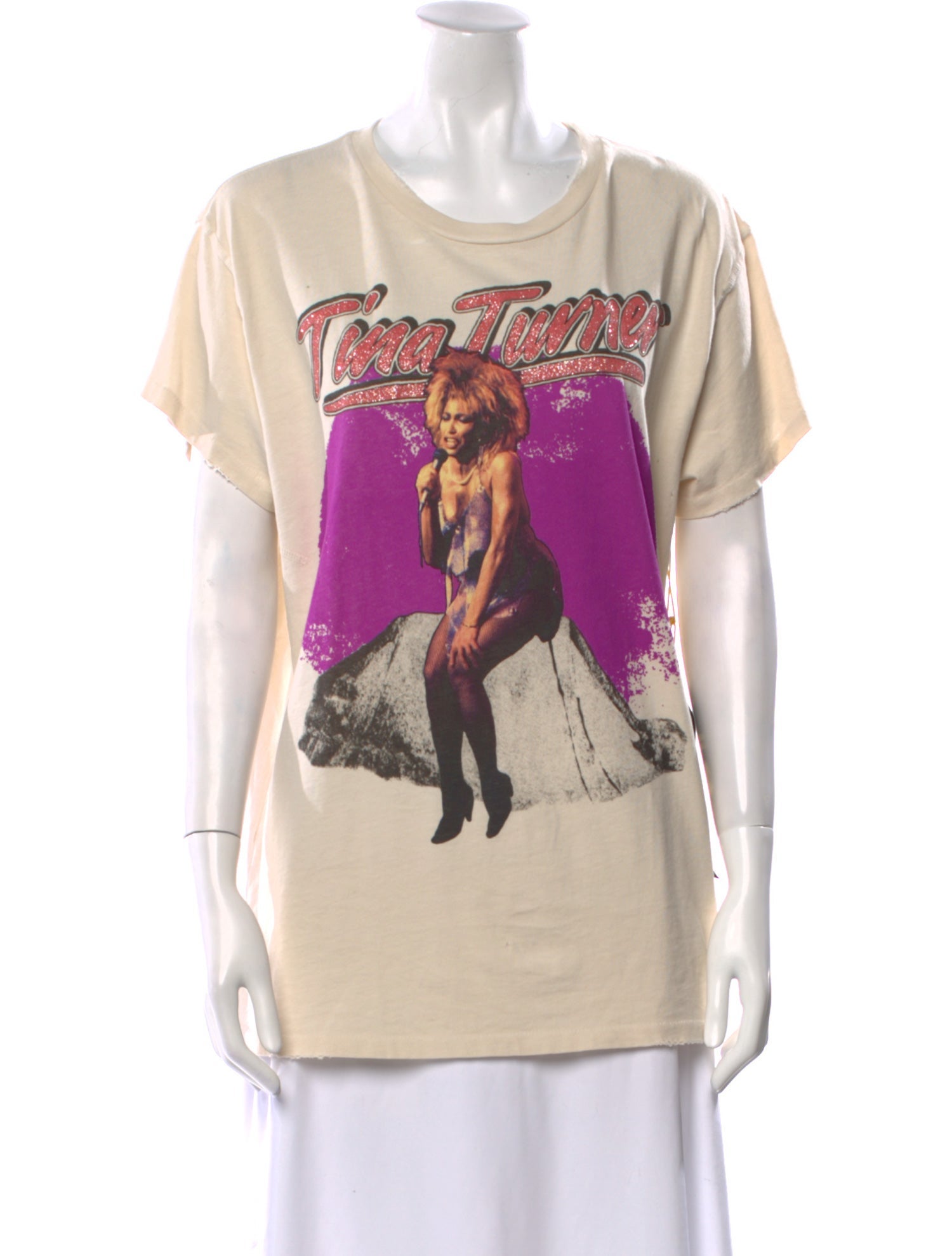 MadeWorn Graphic Print Crew Neck T-Shirt