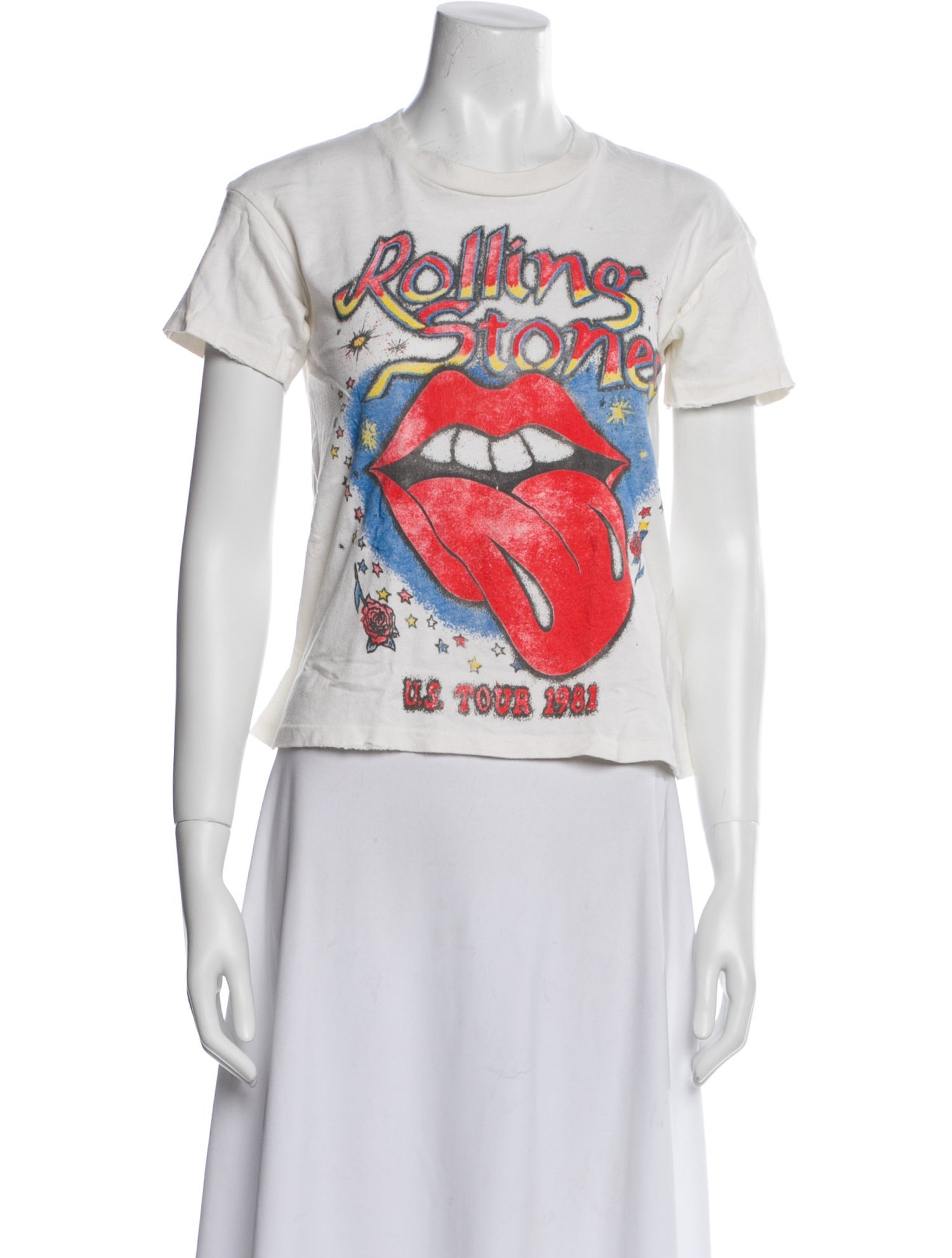 MadeWorn Graphic Print Crew Neck T-Shirt