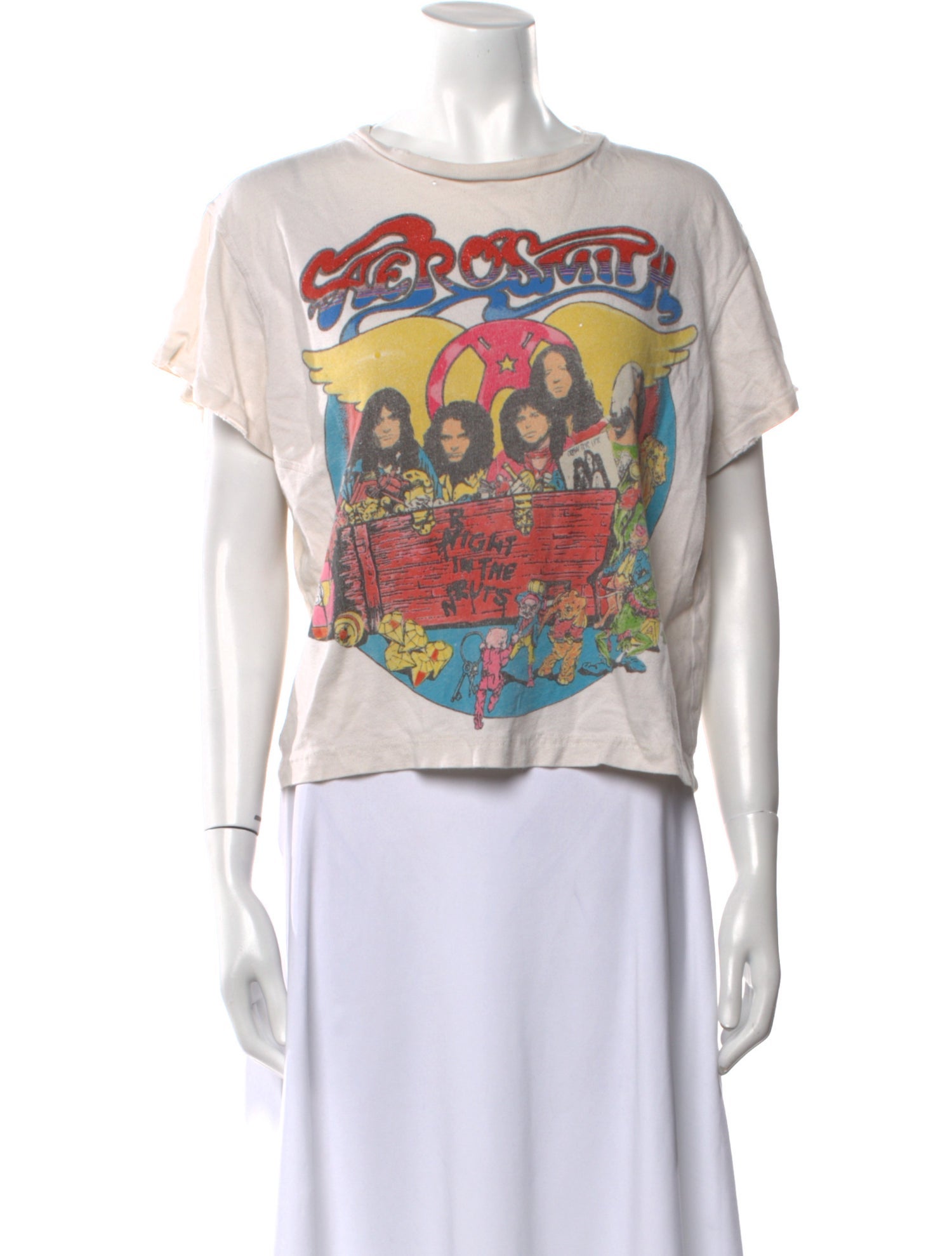 MadeWorn Graphic Print Crew Neck T-Shirt