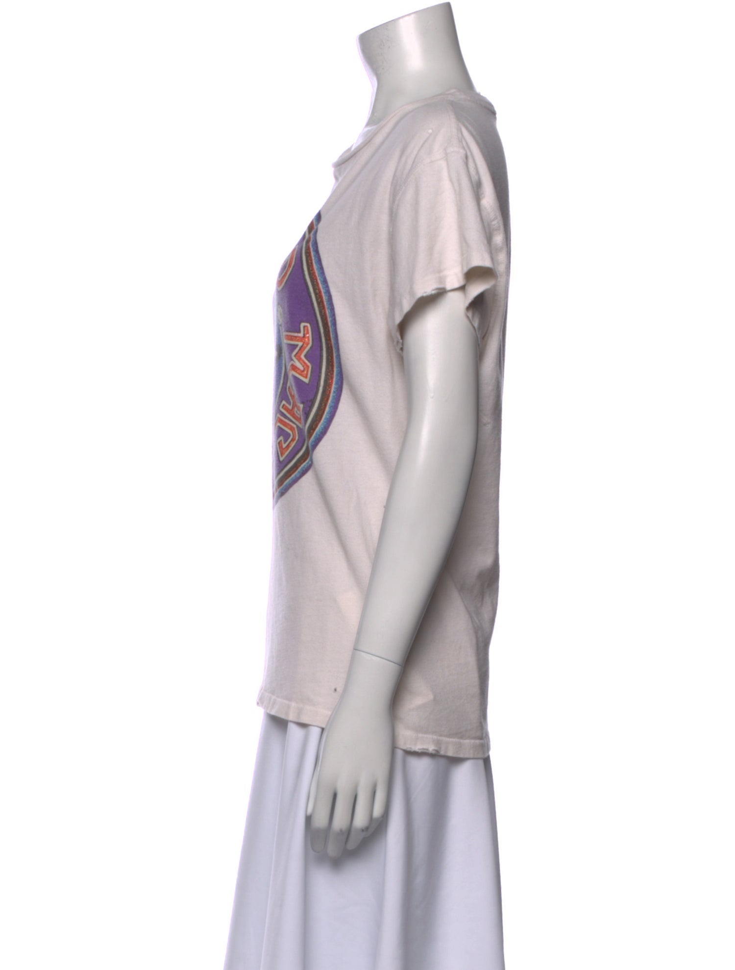 MadeWorn Graphic Print Crew Neck T-Shirt