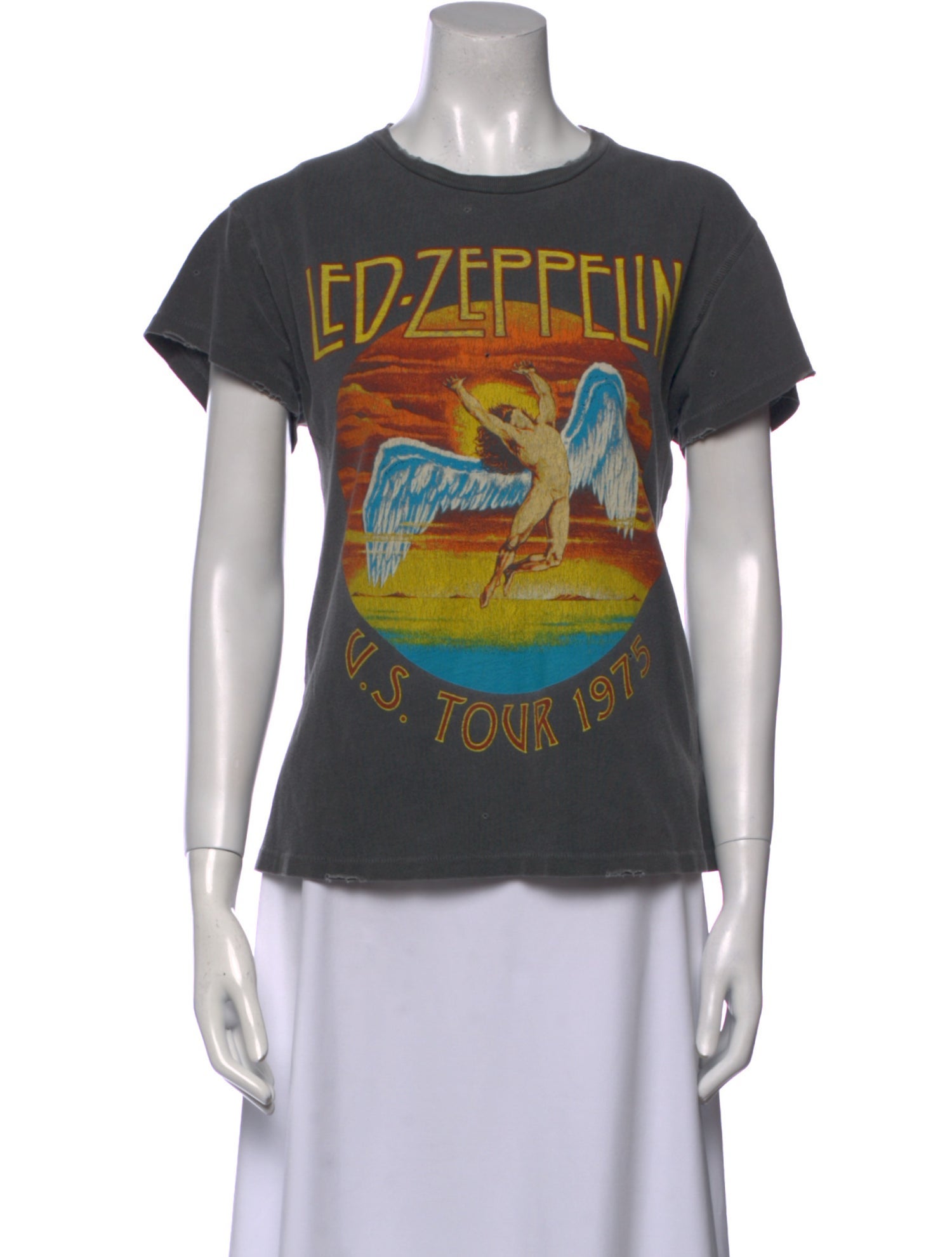 MadeWorn Graphic Print Crew Neck T-Shirt