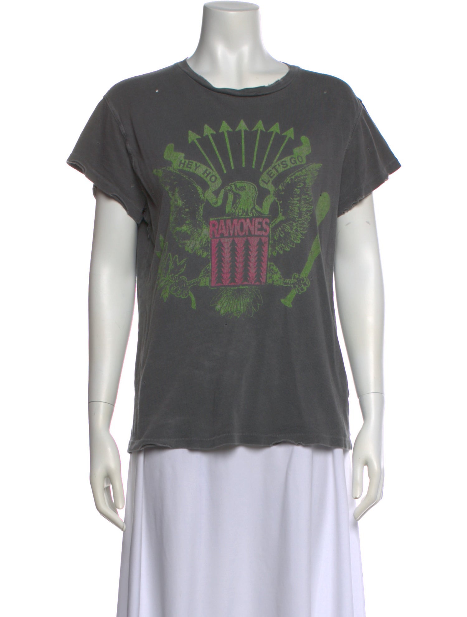 MadeWorn Graphic Print Crew Neck T-Shirt