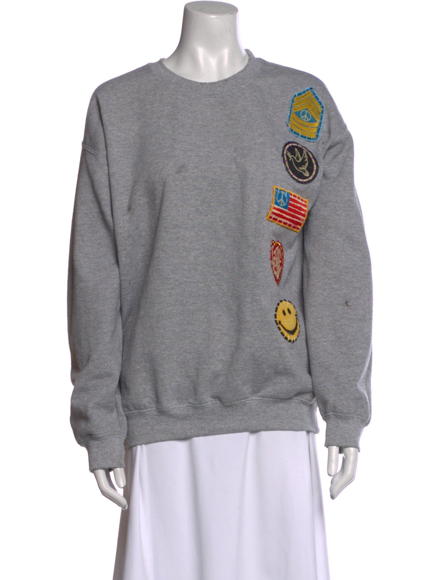 MadeWorn Crew Neck Long Sleeve Sweatshirt