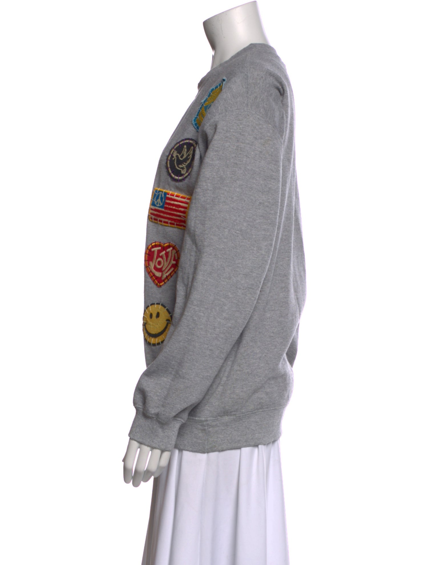 MadeWorn Crew Neck Long Sleeve Sweatshirt