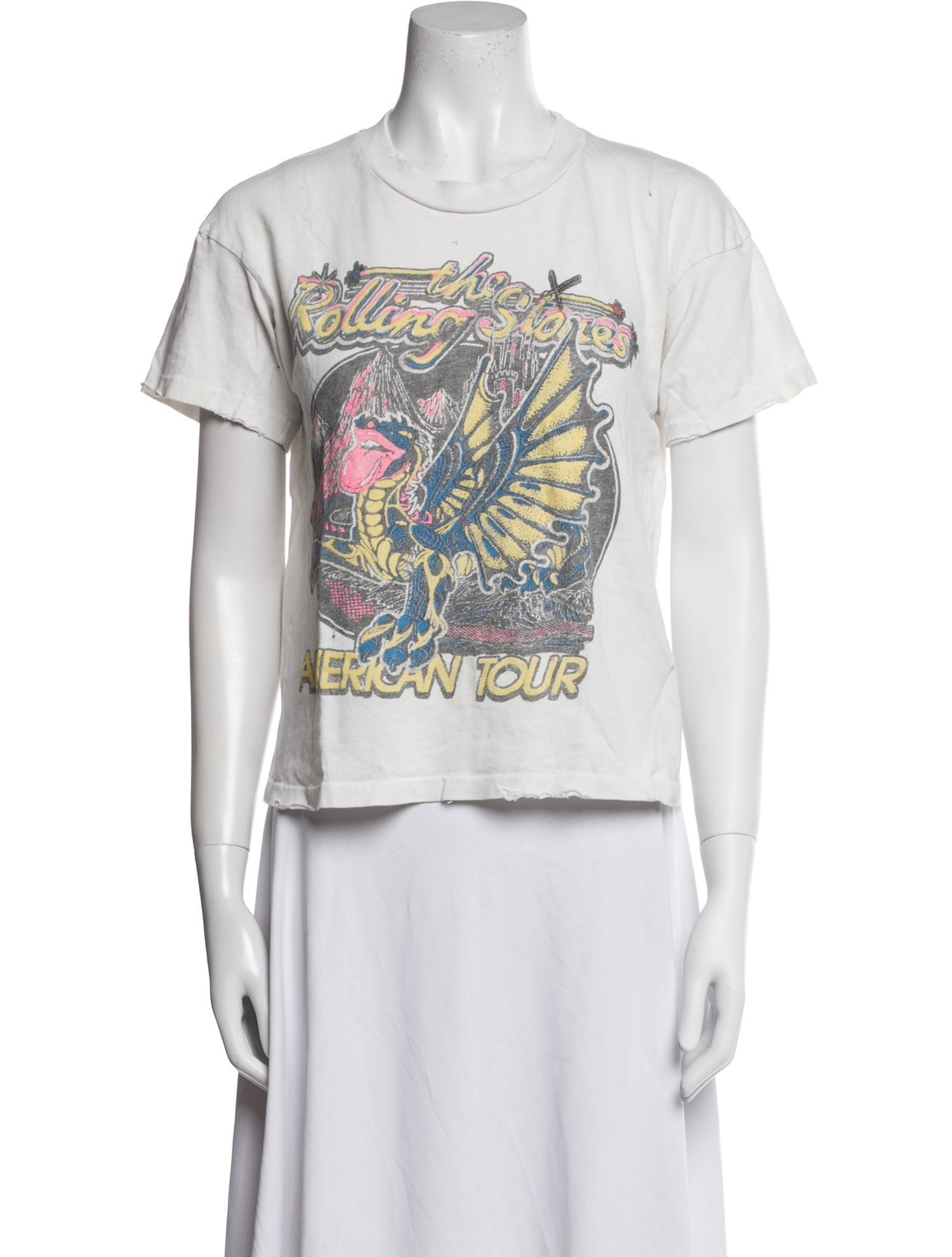 MadeWorn Graphic Print Crew Neck T-Shirt