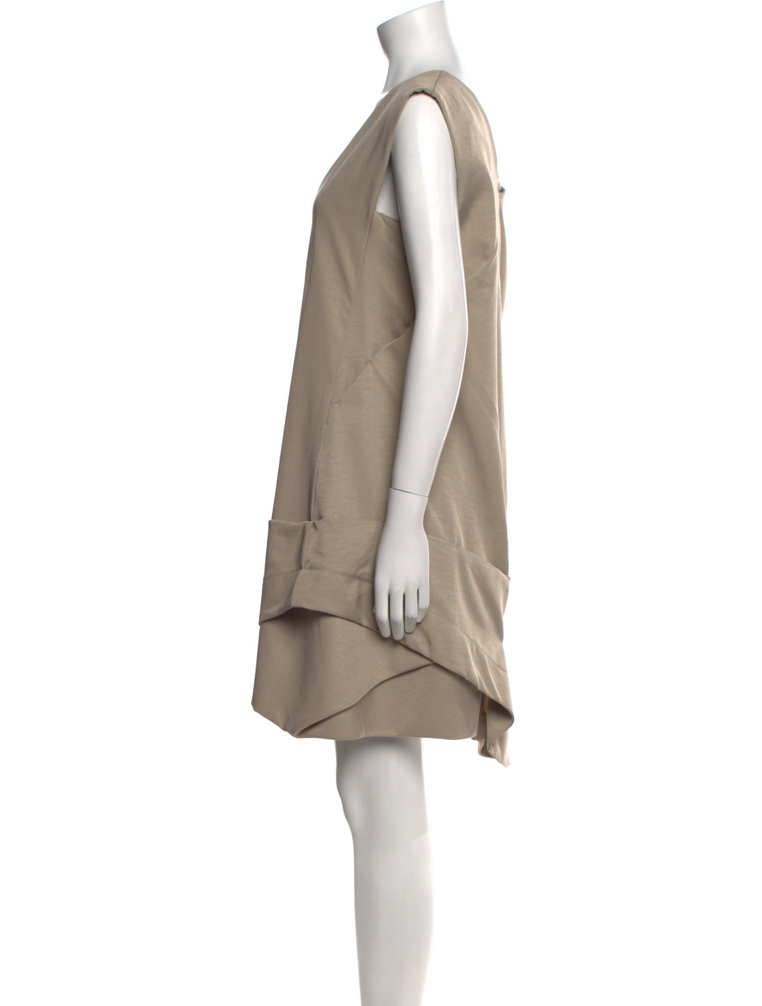 MAX&Co. Plunge Neckline Mini Dress