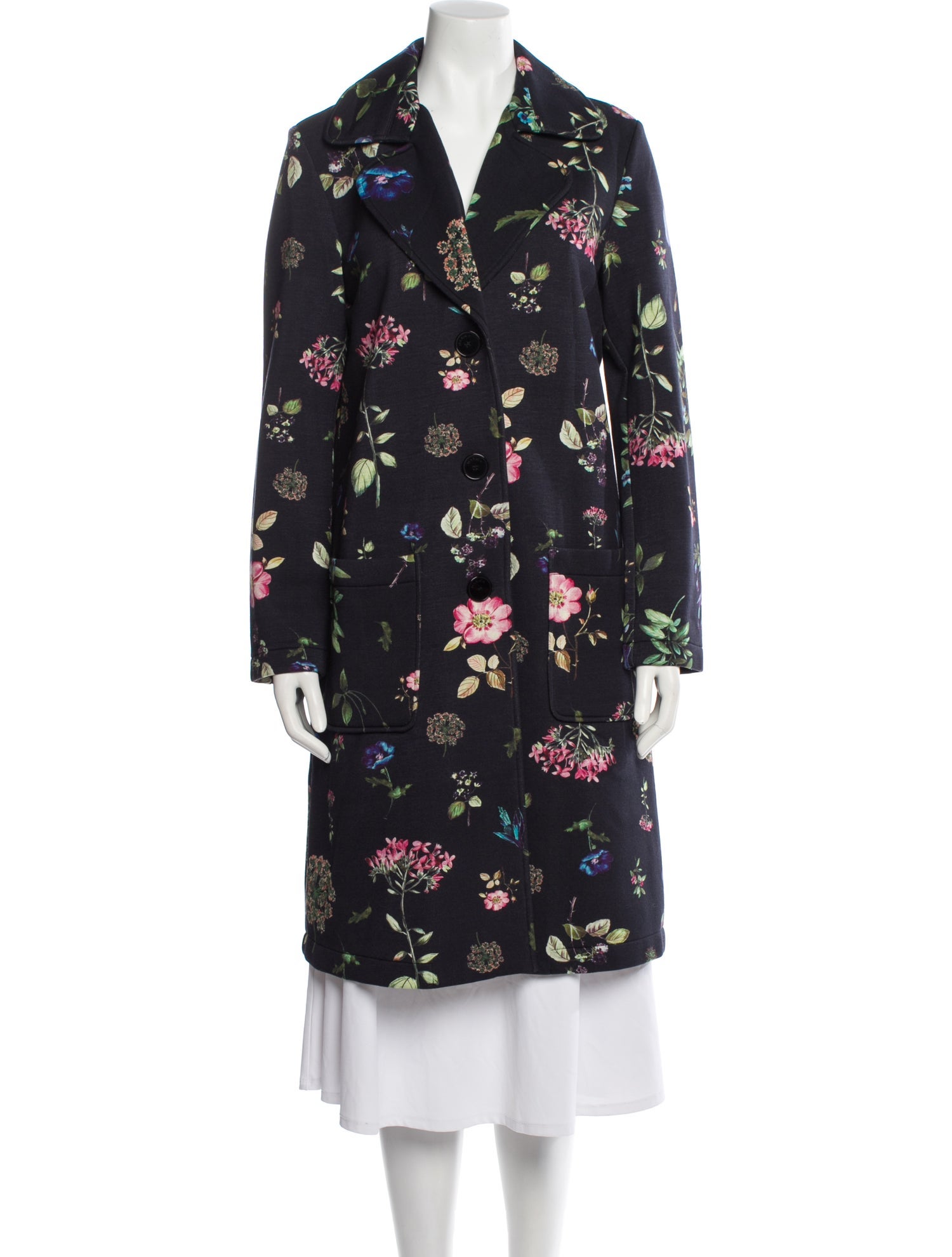 MAX&Co. Silk Floral Print Evening Jacket