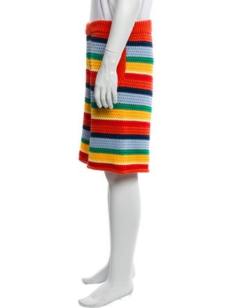 Marni x NO VACANCY INN Striped Jogger Shorts