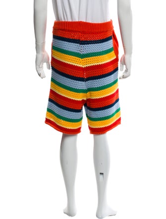 Marni x NO VACANCY INN Striped Jogger Shorts