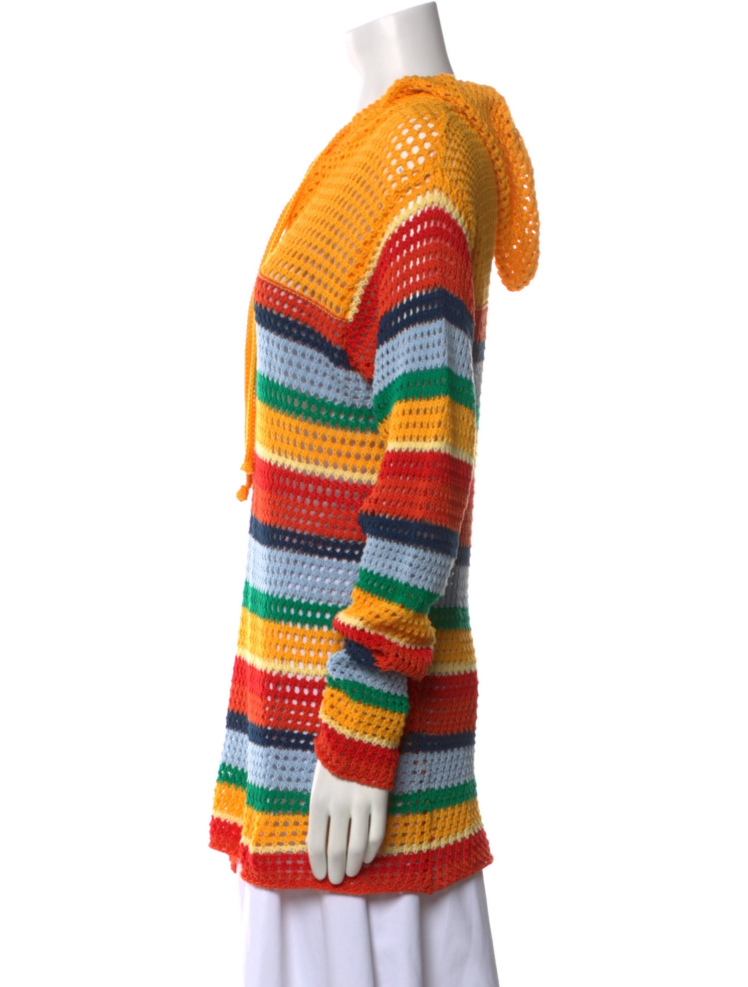 Marni x NO VACANCY INN Striped V-Neck Sweater