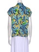 Marni x NO VACANCY INN Linen Printed Button-Up Top