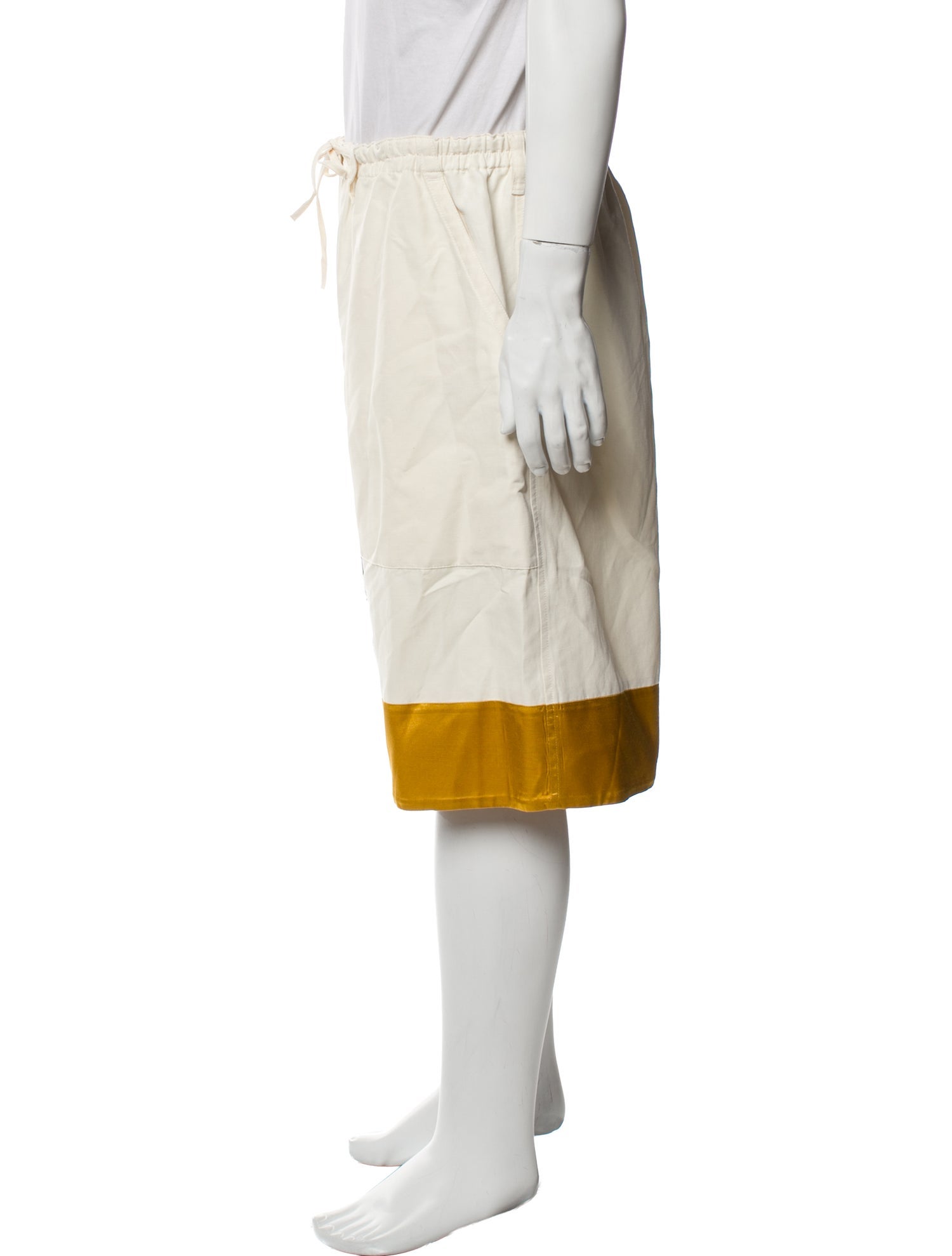 Marni x NO VACANCY INN Colorblock Pattern Jogger Shorts