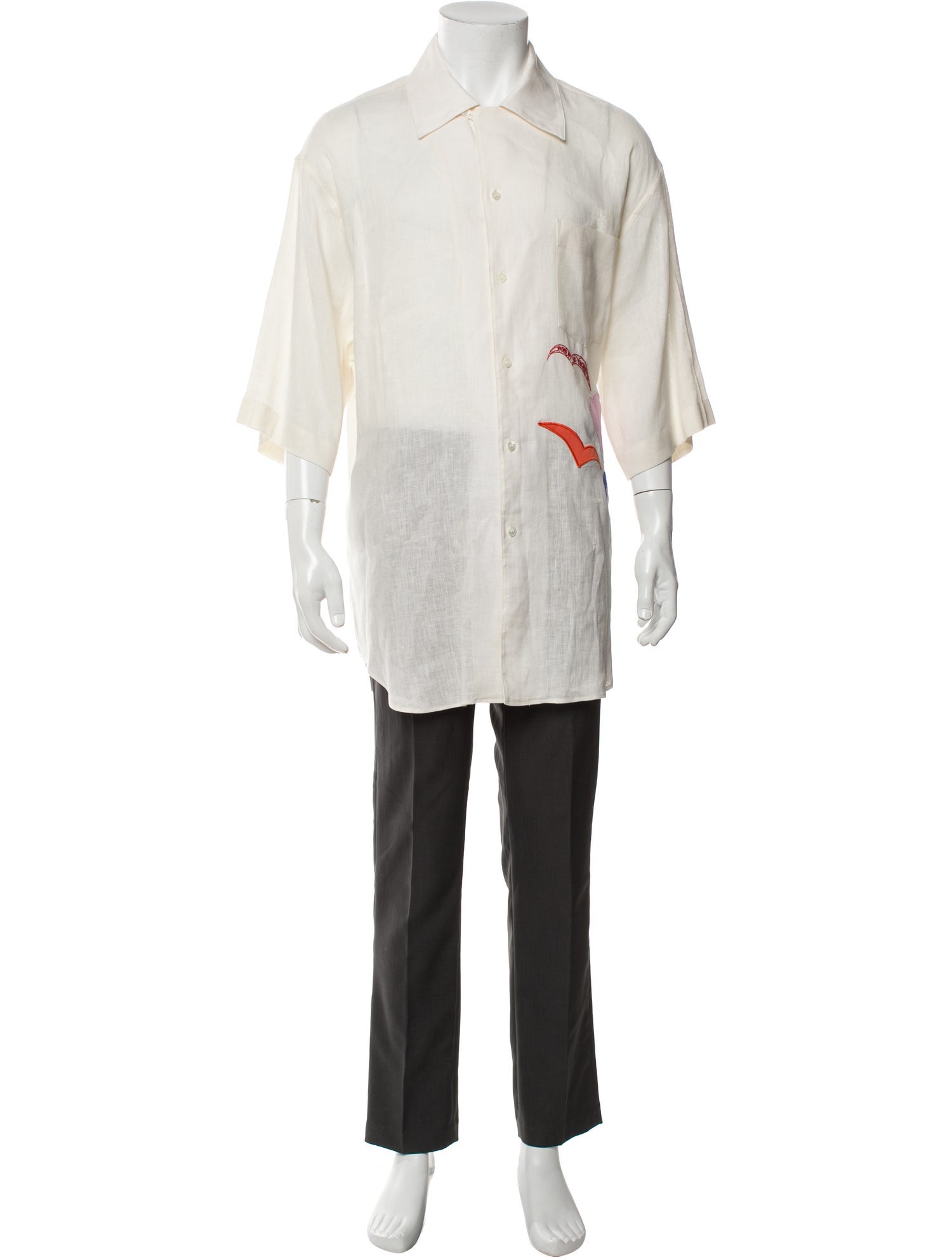 Marni x NO VACANCY INN Graphic Print Short Sleeve Shirt