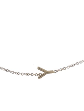 Maya Brenner Designs 14K Initial 'Y' Station Bracelet