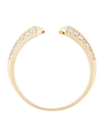 Maya Brenner Designs 14K Diamond Open Ring