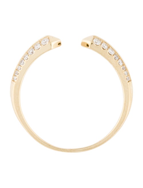 Maya Brenner Designs 14K Diamond Open Ring