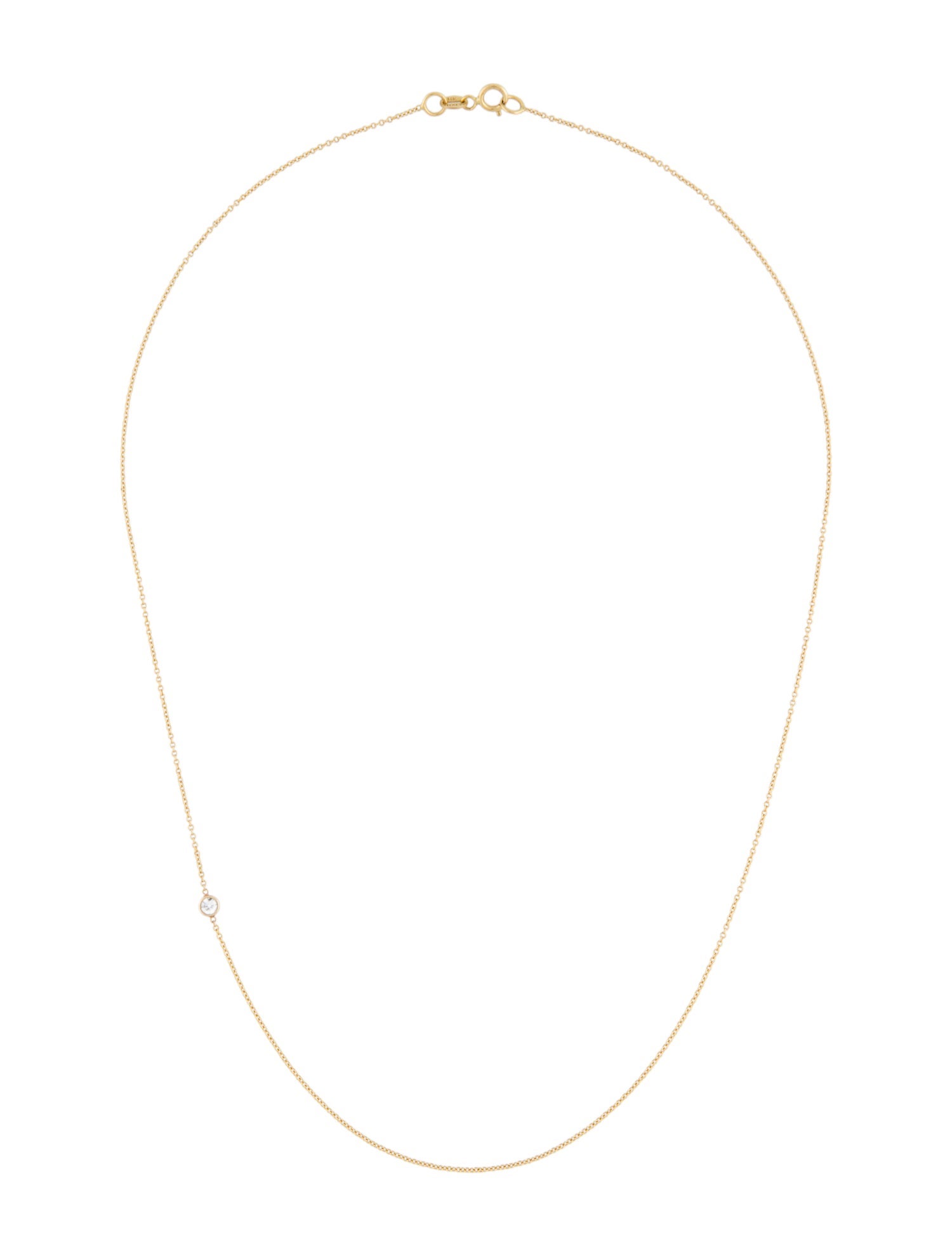 Maya Brenner Designs 14K Diamond Layering Pendant Necklace