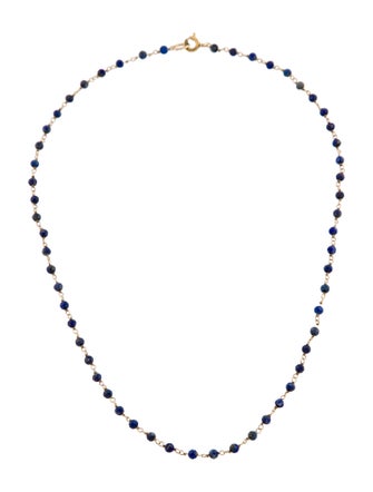 Maya Brenner Designs Lapis Lazuli Thistle Bouquet Necklace