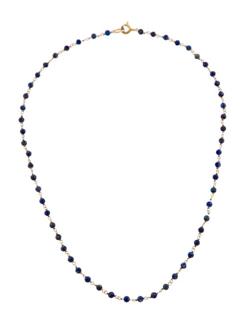 Maya Brenner Designs Lapis Lazuli Thistle Bouquet Necklace