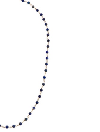 Maya Brenner Designs Lapis Lazuli Thistle Bouquet Necklace