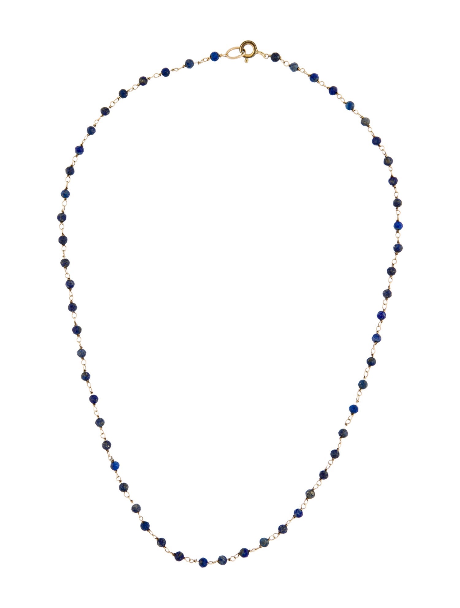 Maya Brenner Designs Lapis Lazuli Thistle Bouquet Necklace