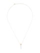 Maya Brenner Designs 14K Quartz & Diamond Clarity Retreat Necklace