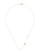 Maya Brenner Designs 14K Heart & Initial 'B' Necklace