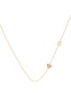 Maya Brenner Designs 14K Heart & Initial 'B' Necklace
