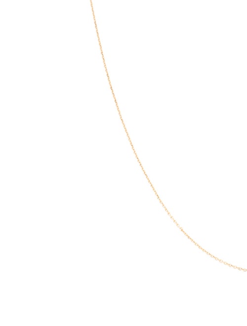 Maya Brenner Designs 14K Topaz Asymmetrical Birthstone Necklace