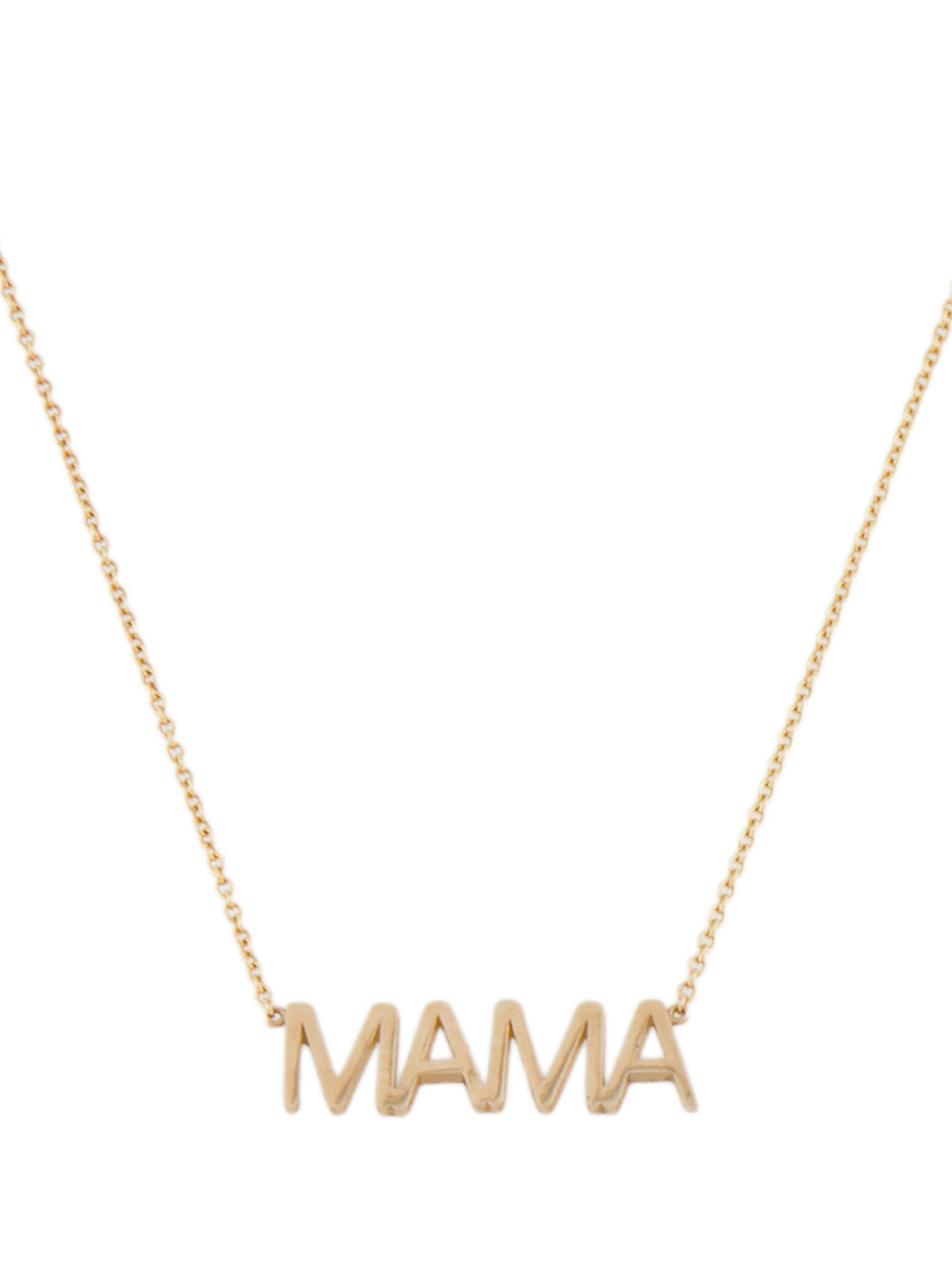 Maya Brenner Designs 14K 'MAMA' Pendant Necklace