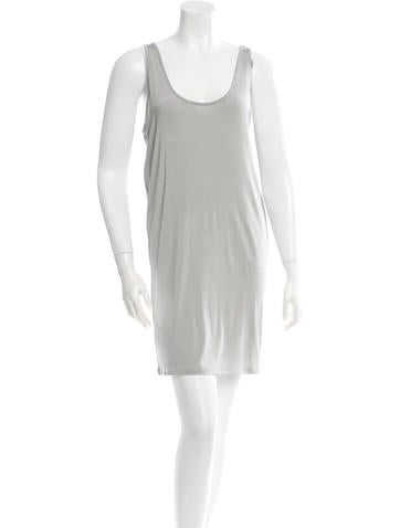 By Malene Birger Scoop Neck Mini Dress