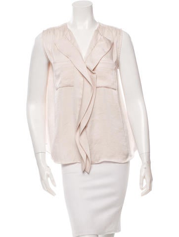 By Malene Birger Sleeveless Pleated Top