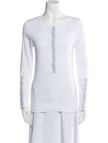 By Malene Birger Tops Scoop Neck Long Sleeve Tunic M