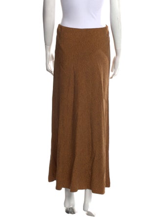 By Malene Birger Polka Dot Print Long Skirt