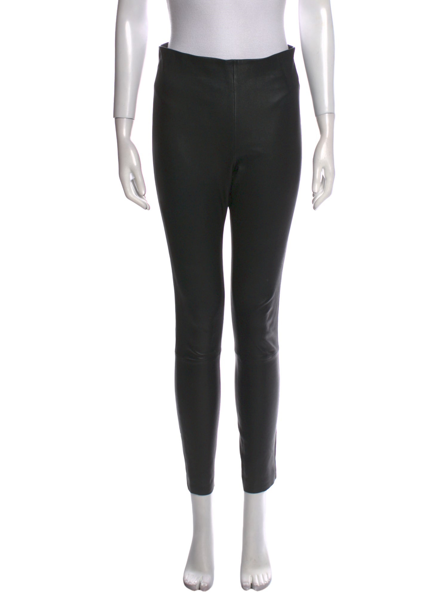 By Malene Birger Leather Skinny Leg Pants