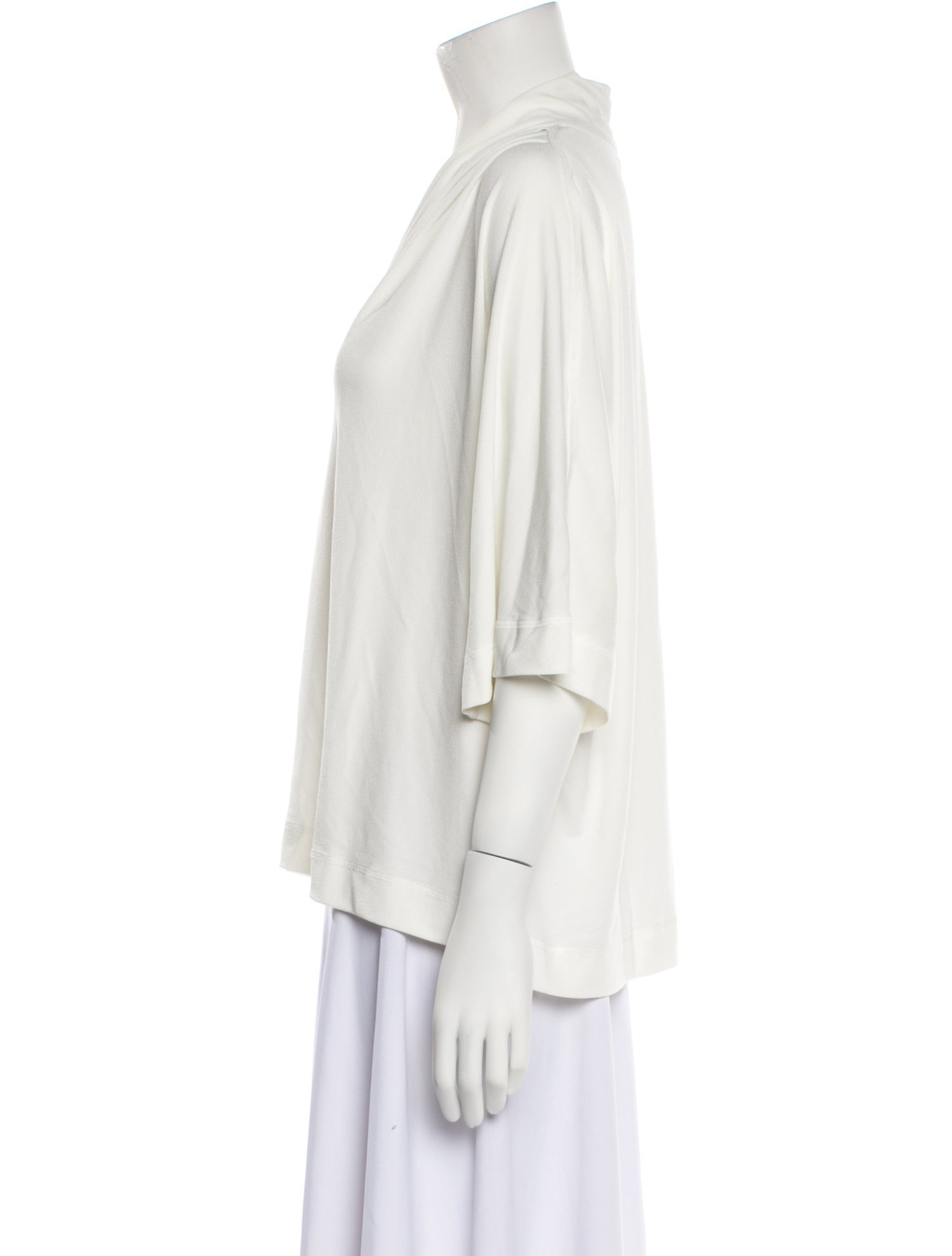 By Malene Birger V-Neck Three-Quarter Sleeve Blouse w/ Tags