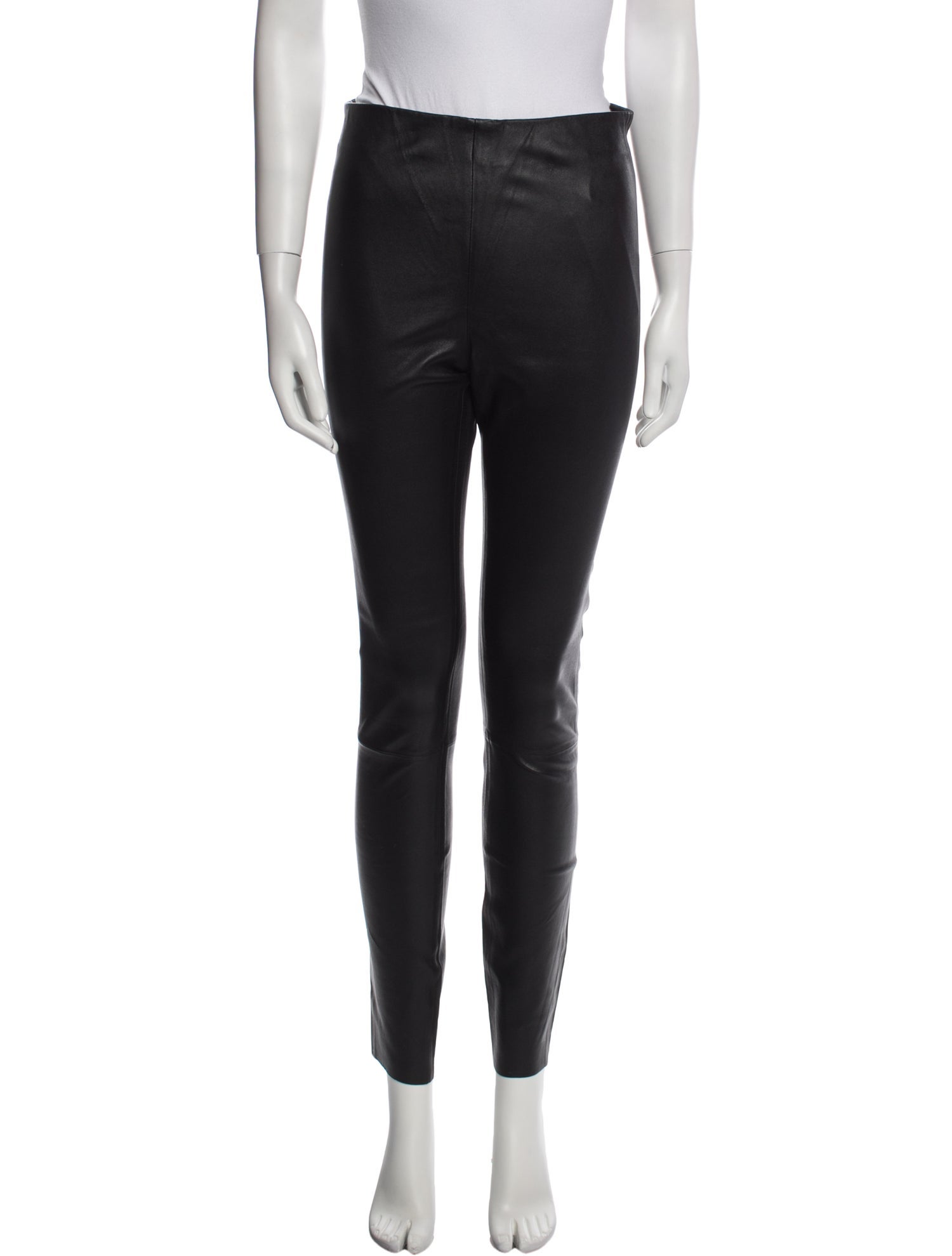 By Malene Birger Leather Skinny Leg Pants