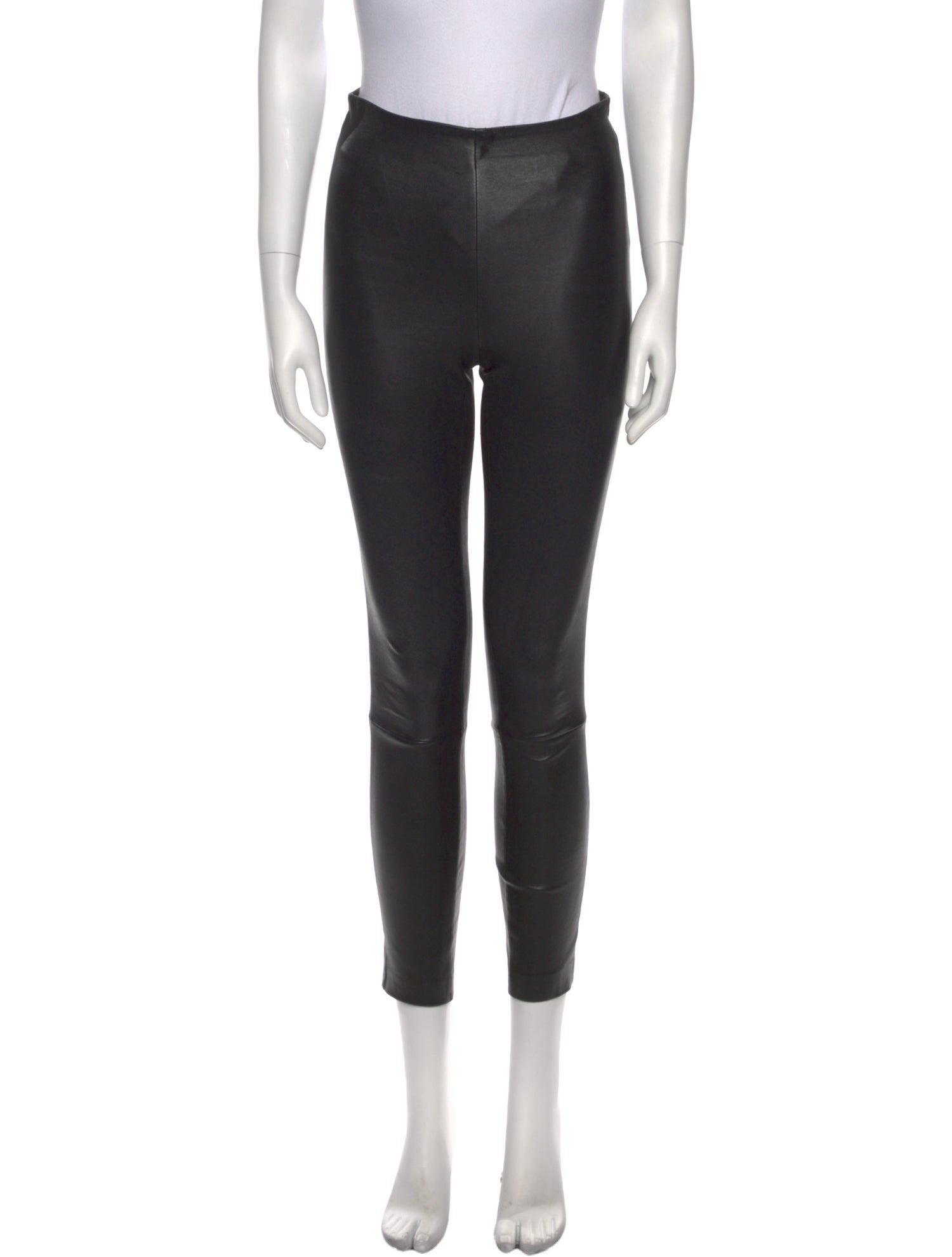 By Malene Birger Leather Skinny Leg Pants