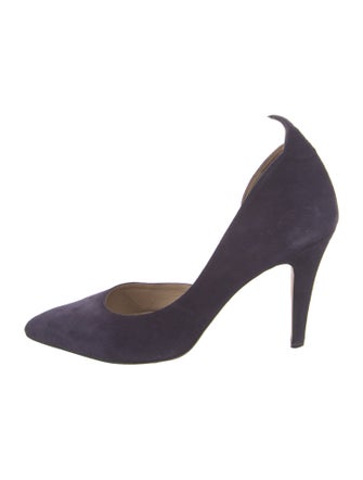 By Malene Birger Suede D'Orsay Pumps