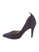By Malene Birger Suede D'Orsay Pumps
