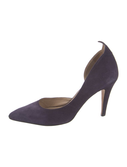By Malene Birger Suede D'Orsay Pumps