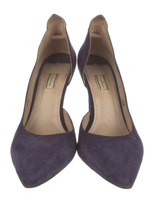 By Malene Birger Suede D'Orsay Pumps