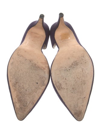 By Malene Birger Suede D'Orsay Pumps