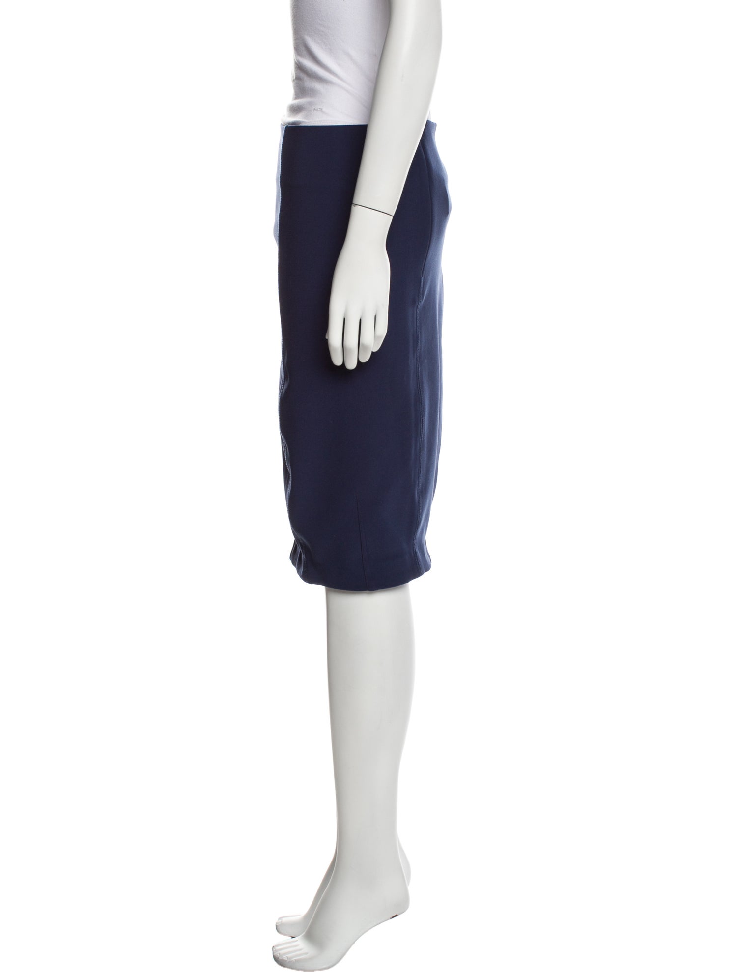 By Malene Birger Raw-Edge Trim Knee-Length Skirt