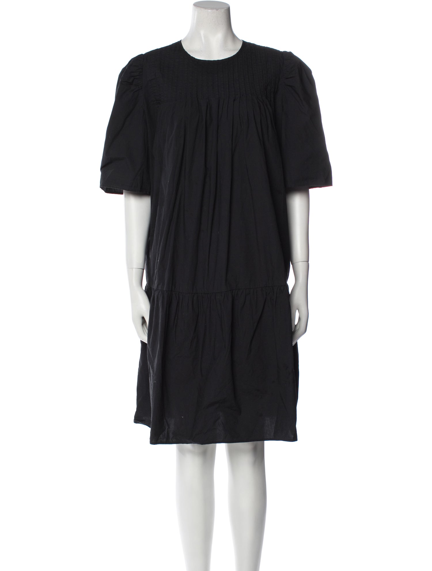By Malene Birger Crew Neck Mini Dress