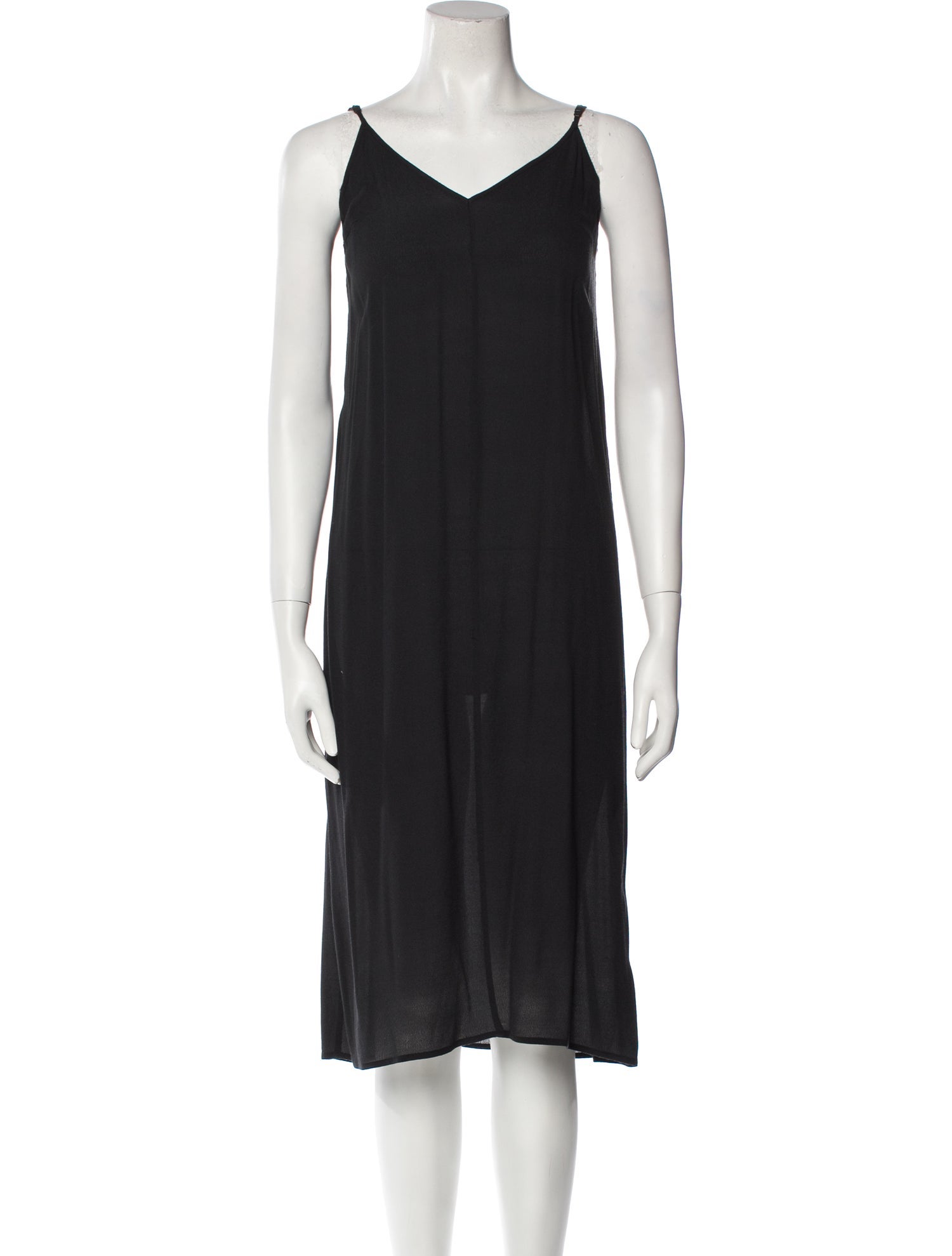 By Malene Birger V-Neck Midi Length Dress