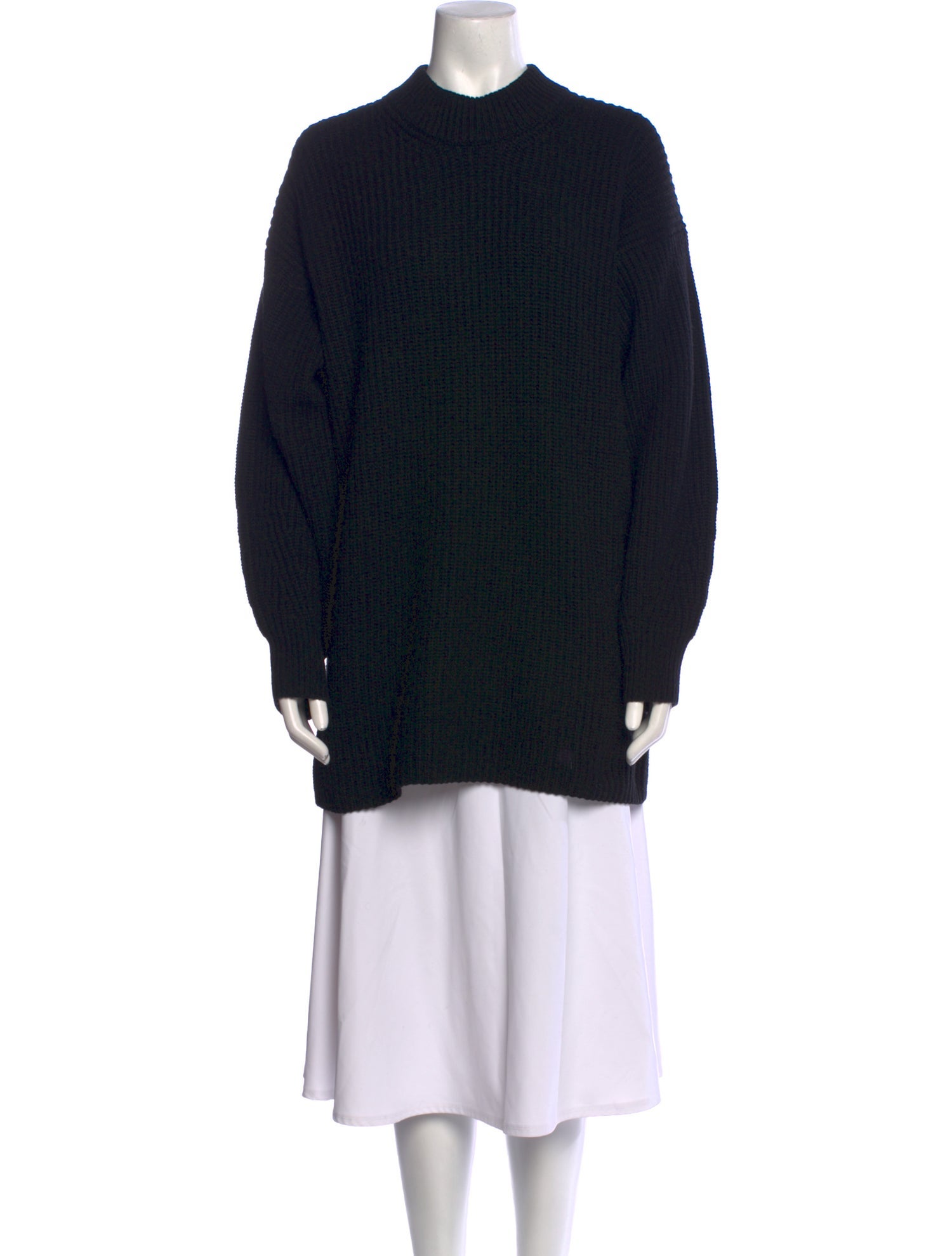 By Malene Birger Wool Mock Neck Sweater