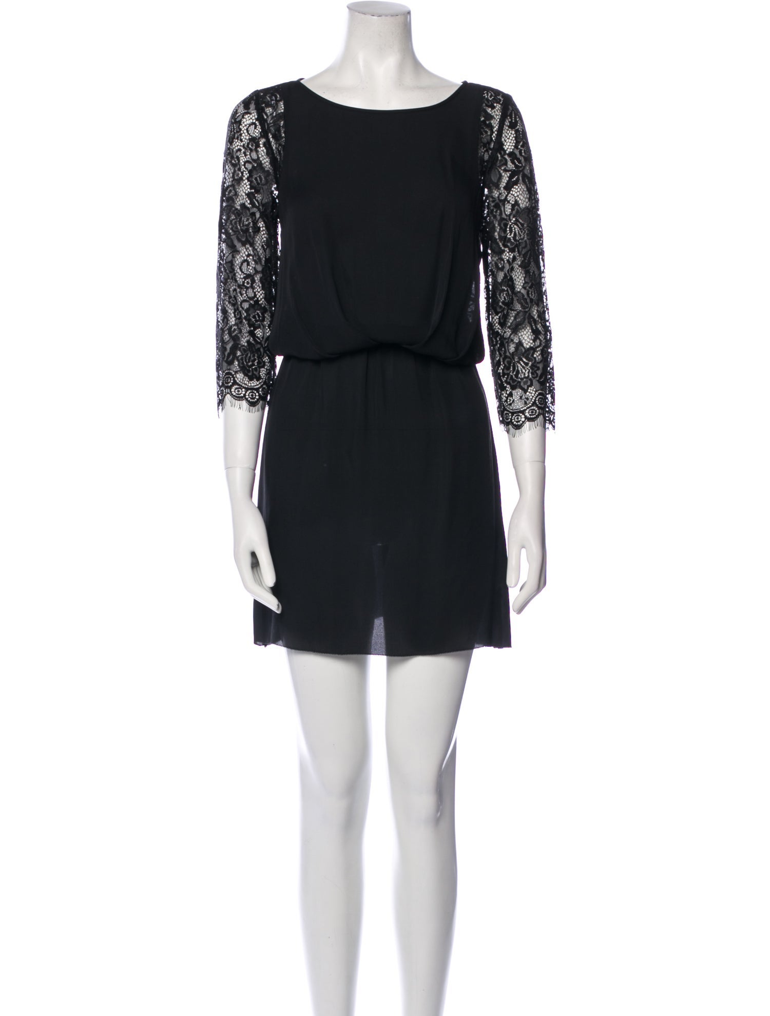 By Malene Birger Bateau Neckline Mini Dress